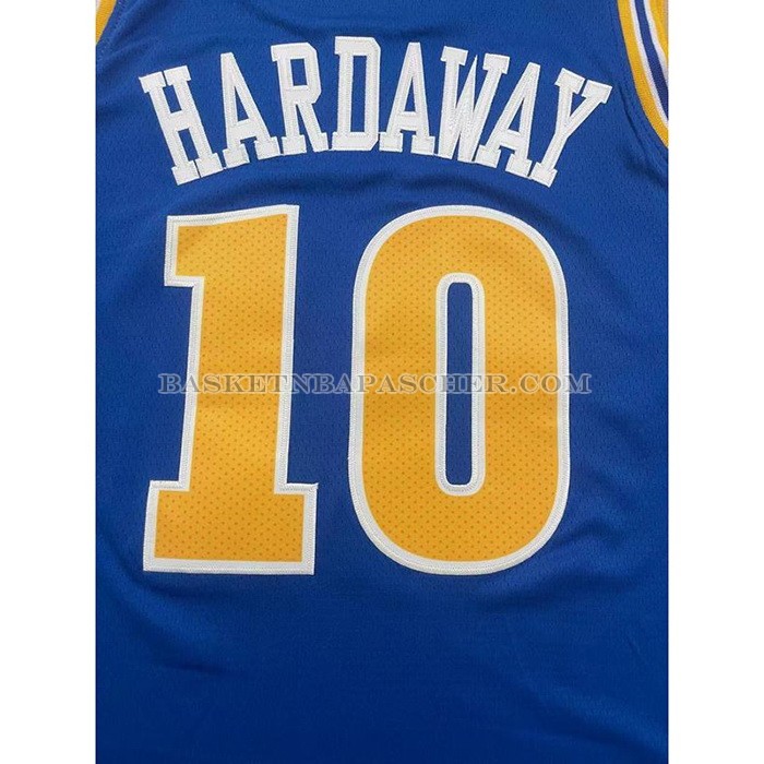 Maillot Golden State Warriors Tim Hardaway NO 10 Classic 2022-23 Bleu